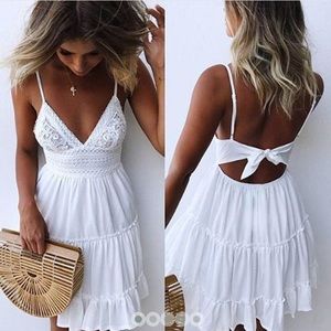 White dress